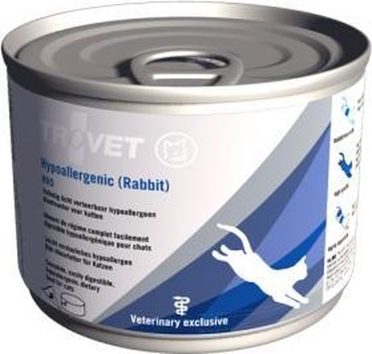  Trovet Hypoallergenic (Rabbit) RRD Blik - 12 X 200 Gram