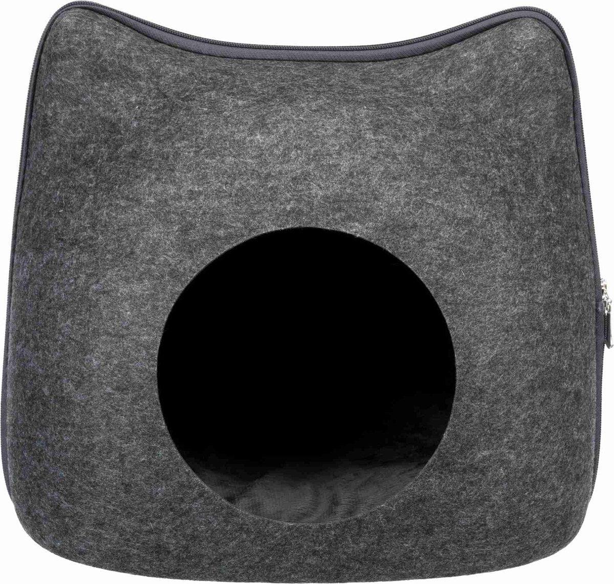  Trixie Relax Iglo Kat Vilt Grijs - 38X37X35 CM