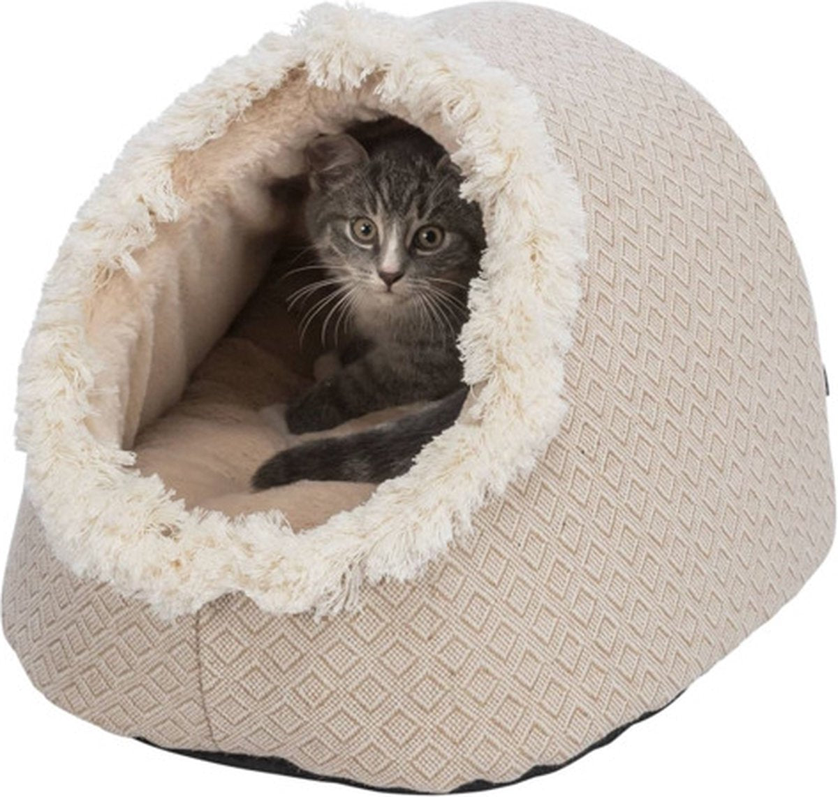  Trixie Kattenmand Iglo Boho Beige - 35X41X26 CM