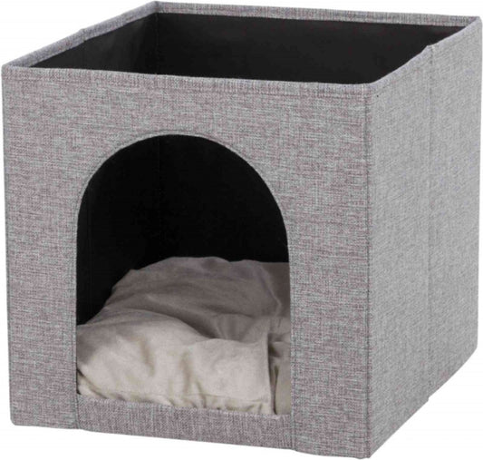  Trixie Kattenmand Iglo Ella Grijs - 33X33X37 CM