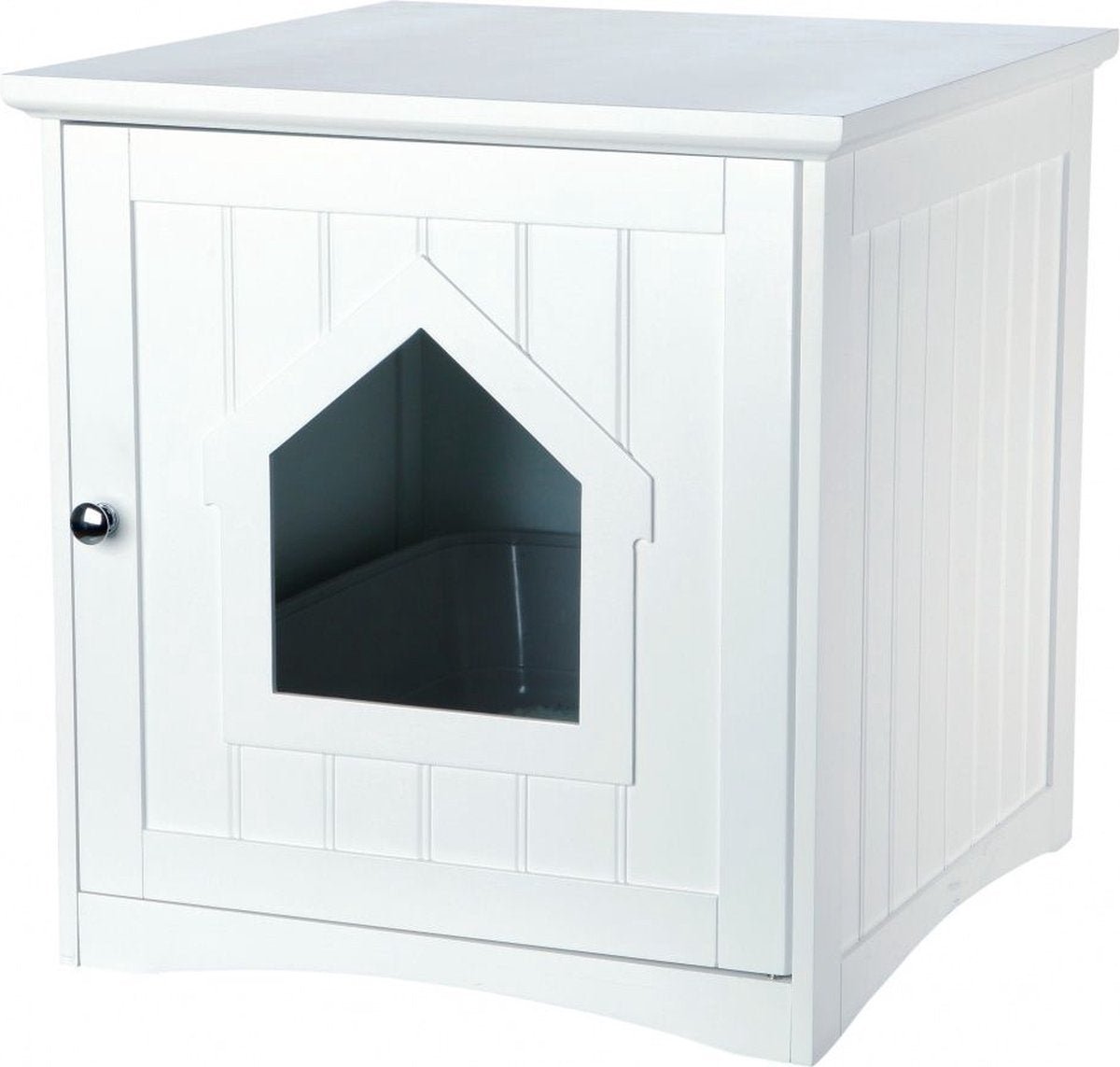  Trixie Kattenmand Huis Wit - 51X49X51 CM