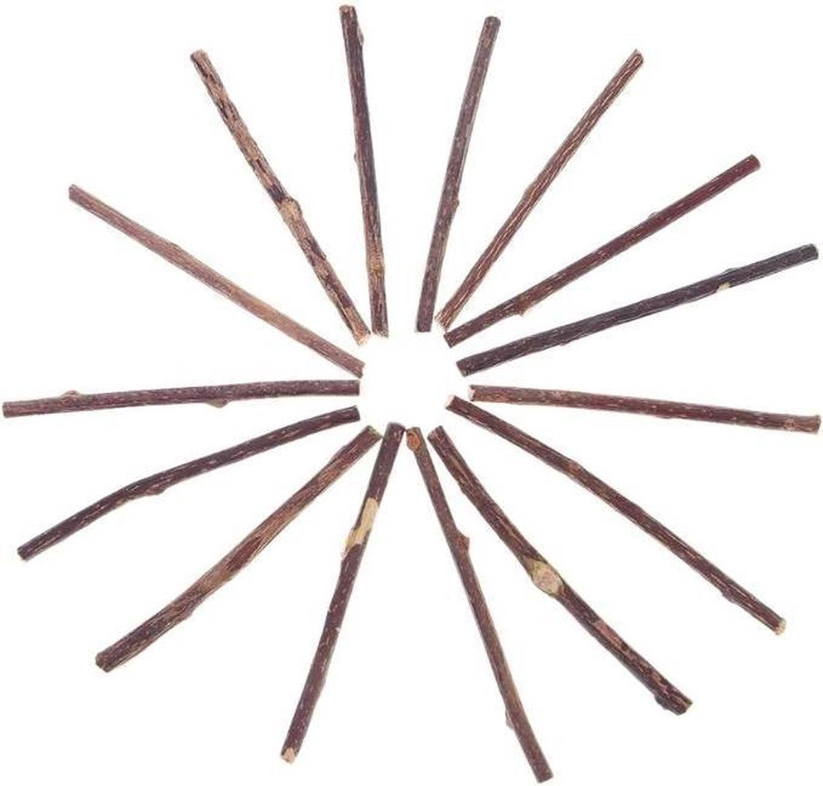 Merkloos Kattenkruid Stokjes|Kattensnacks|Catnip|Matabi Stokjes|100% Natuurlijk|10 Stuks