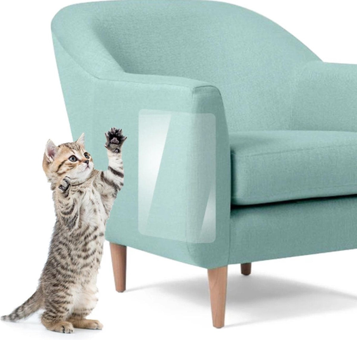  Bescherming Tegen Krab Schade Van Katten - 2 Stuks - Konijnen - Honden - Meubel Bescherming - Cat Scratchers - Furniture - Couch Protector - Katten Nagels - Huisdieren Veiligheid - Meubel - Interieur