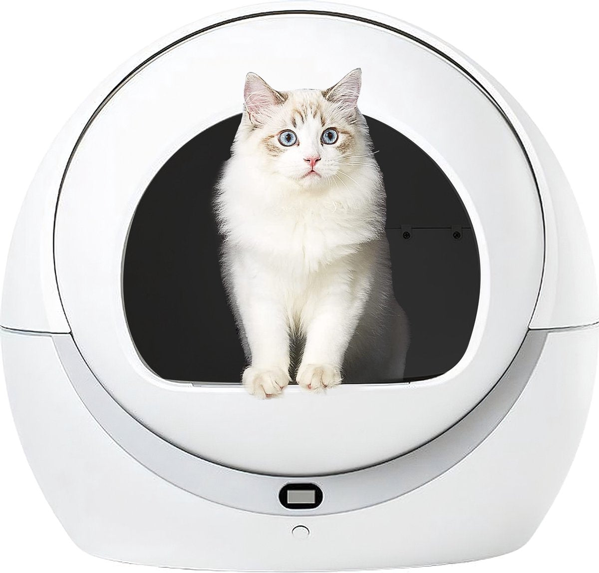  Petree Dome- Zelfreinigende Kattenbak - Automatisch - Katten - Anti-geur - 60 X 35 X 60 Cm