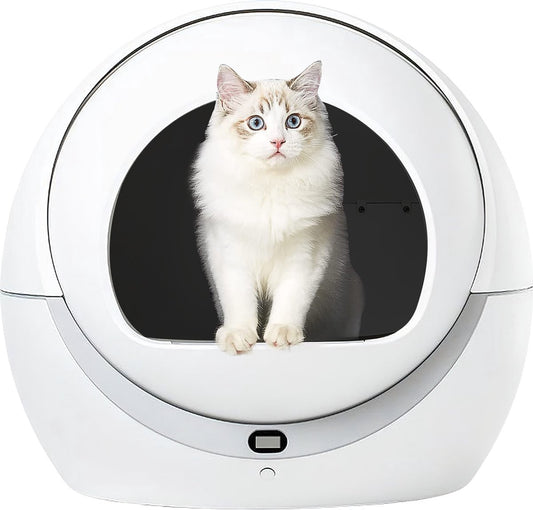  Petree Dome- Zelfreinigende Kattenbak - Automatisch - Katten - Anti-geur - 60 X 35 X 60 Cm