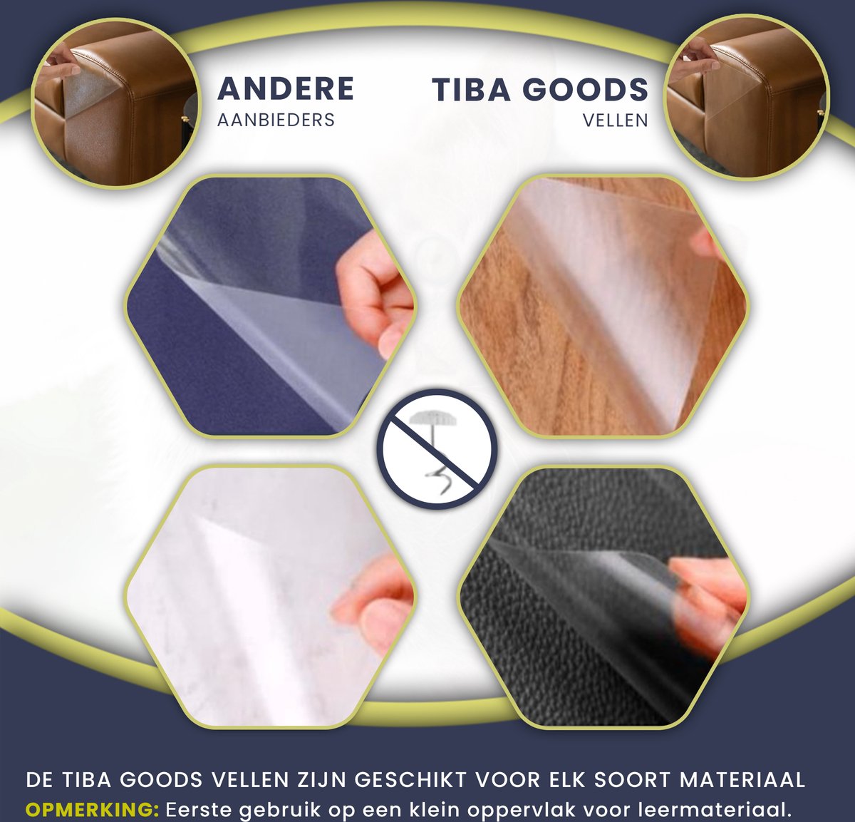  TibaGoods - Anti Krab Vellen Voor Kat En Hond - 6 XL Vellen – Zonder Punaises - Tegen Krabben – Bankbescherming – Meubelbescherming – Krabpaal – Anti Scratch – 43.2 X 30.5cm – Transparant