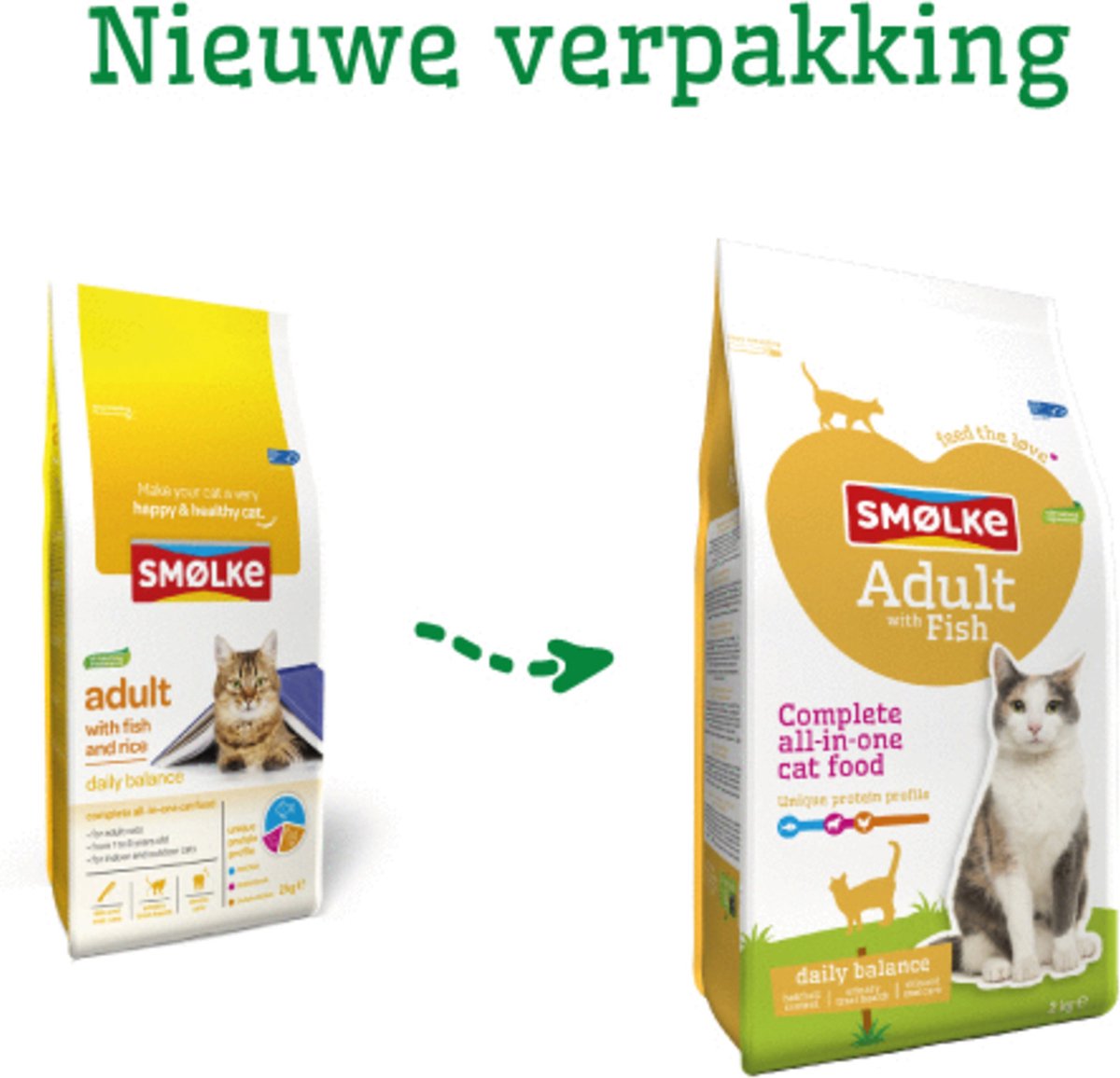  Smolke Adult Fish &amp; Rice 4 Kg - Kat