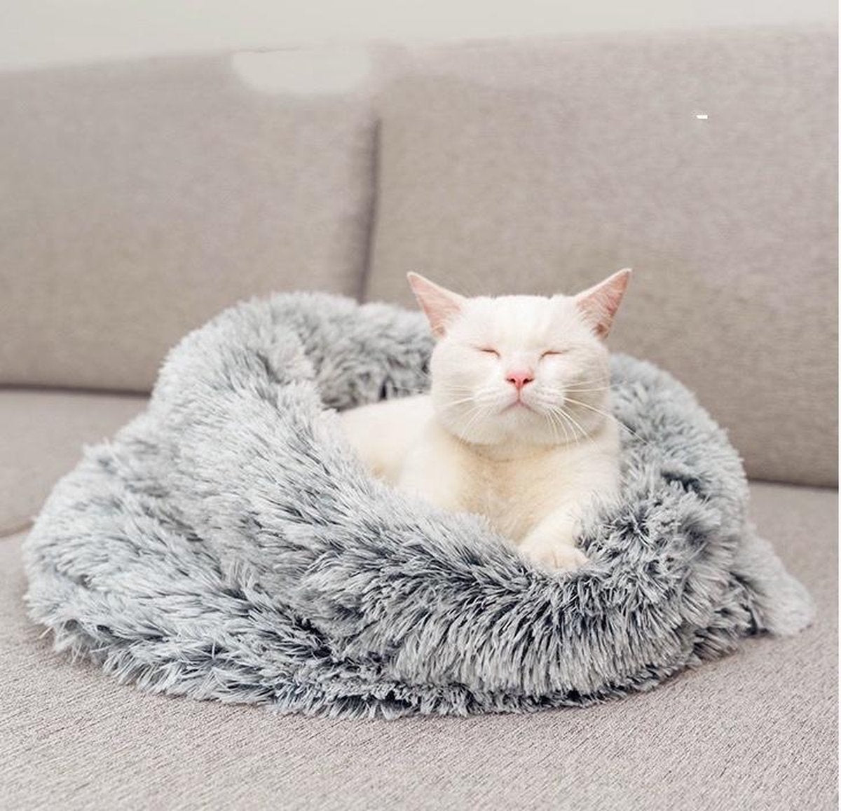  Nixnix - Kattenmand - Winter - Warm - Slaapzak Katten - Voor De Echte Levensgenieter - Kattendeken - Deken Kat