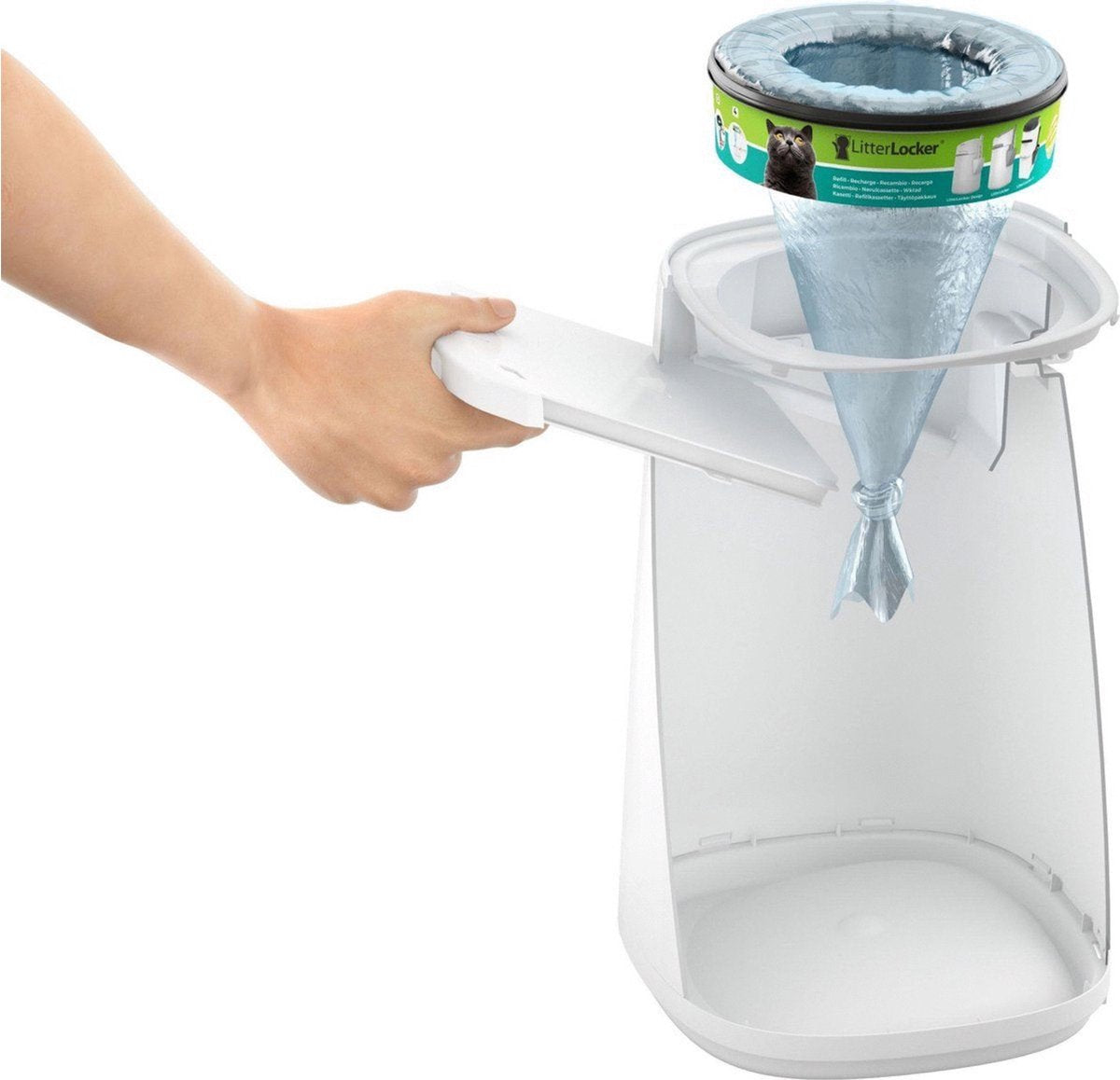  LitterLocker Design Bin - Wit