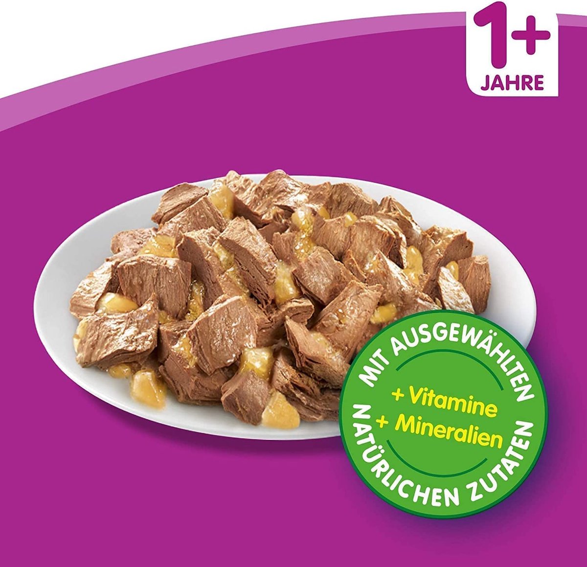  Whiskas 48x85g Ragout Vis - Zalm, Tonijn, Witte Vis