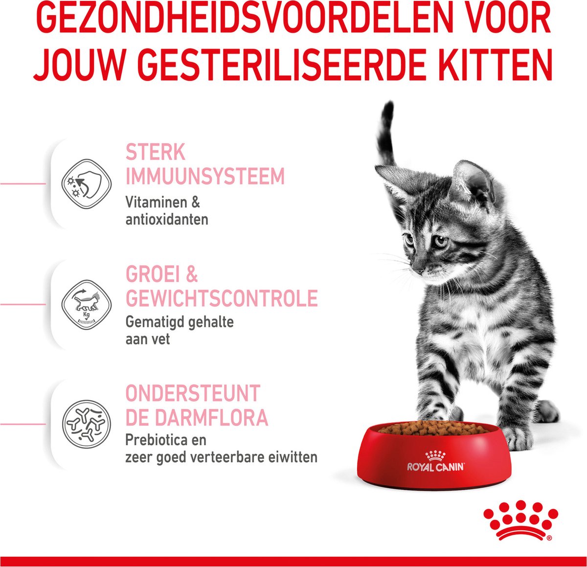  Royal Canin Kitten Sterilised - Kattenvoer - 3,5 Kg