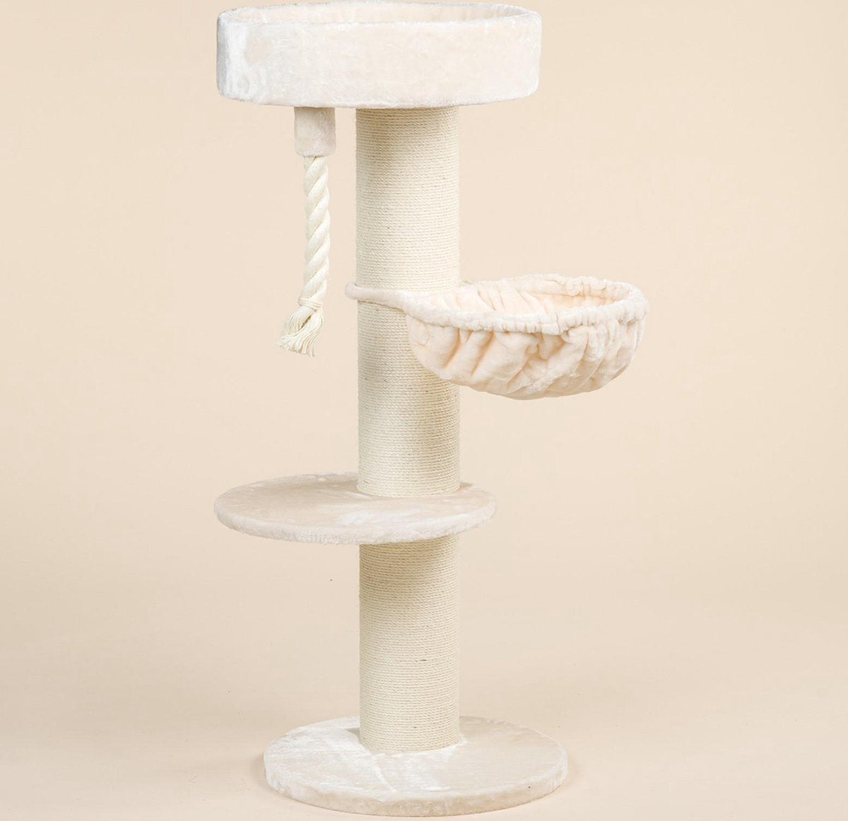  Krabpaal Voor Grote Katten Maine Coon Sleeper De Luxe Crème Beige Van RHRQuality