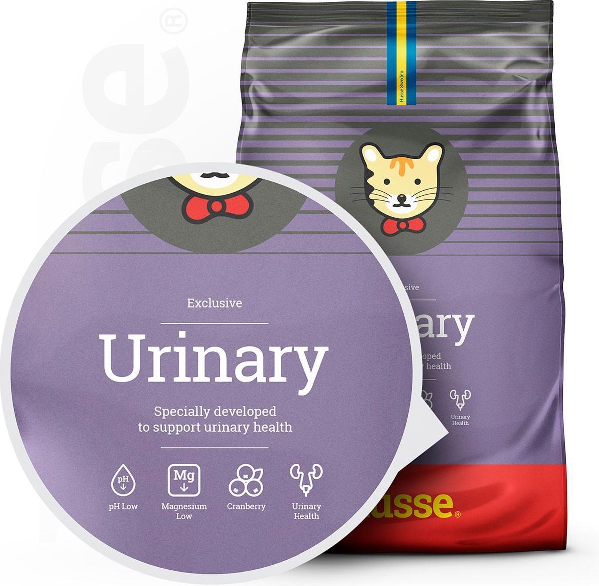  Husse Katt Urinary - Kattenvoer Blaasgruis - 7 Kg
