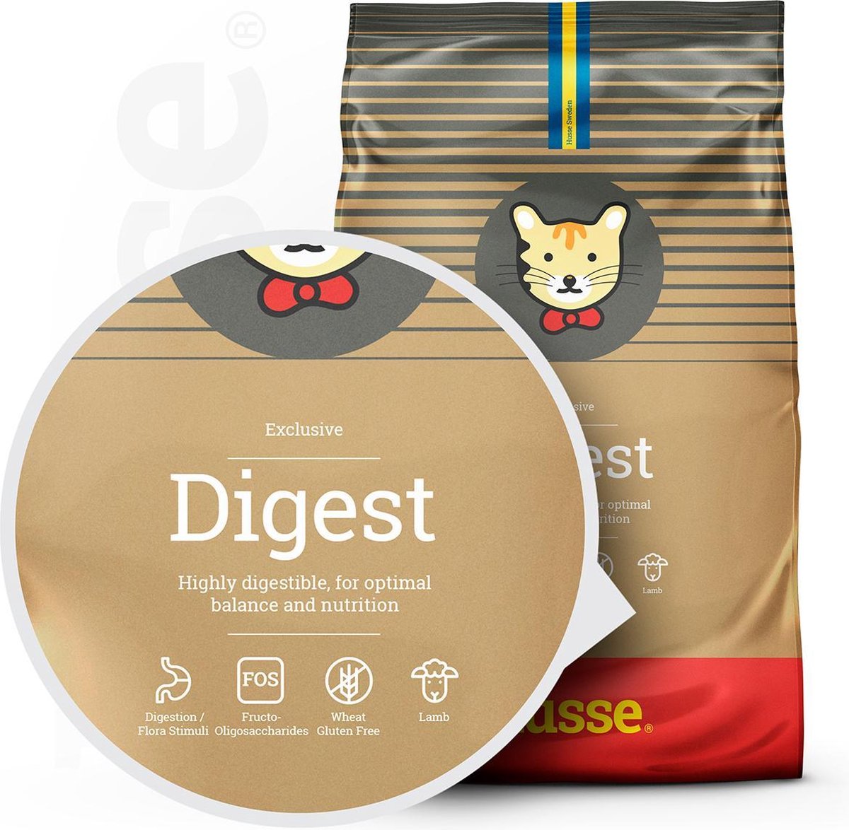  Husse Exclusive Lam &amp; Rijst - Kattenvoer - 7 Kg