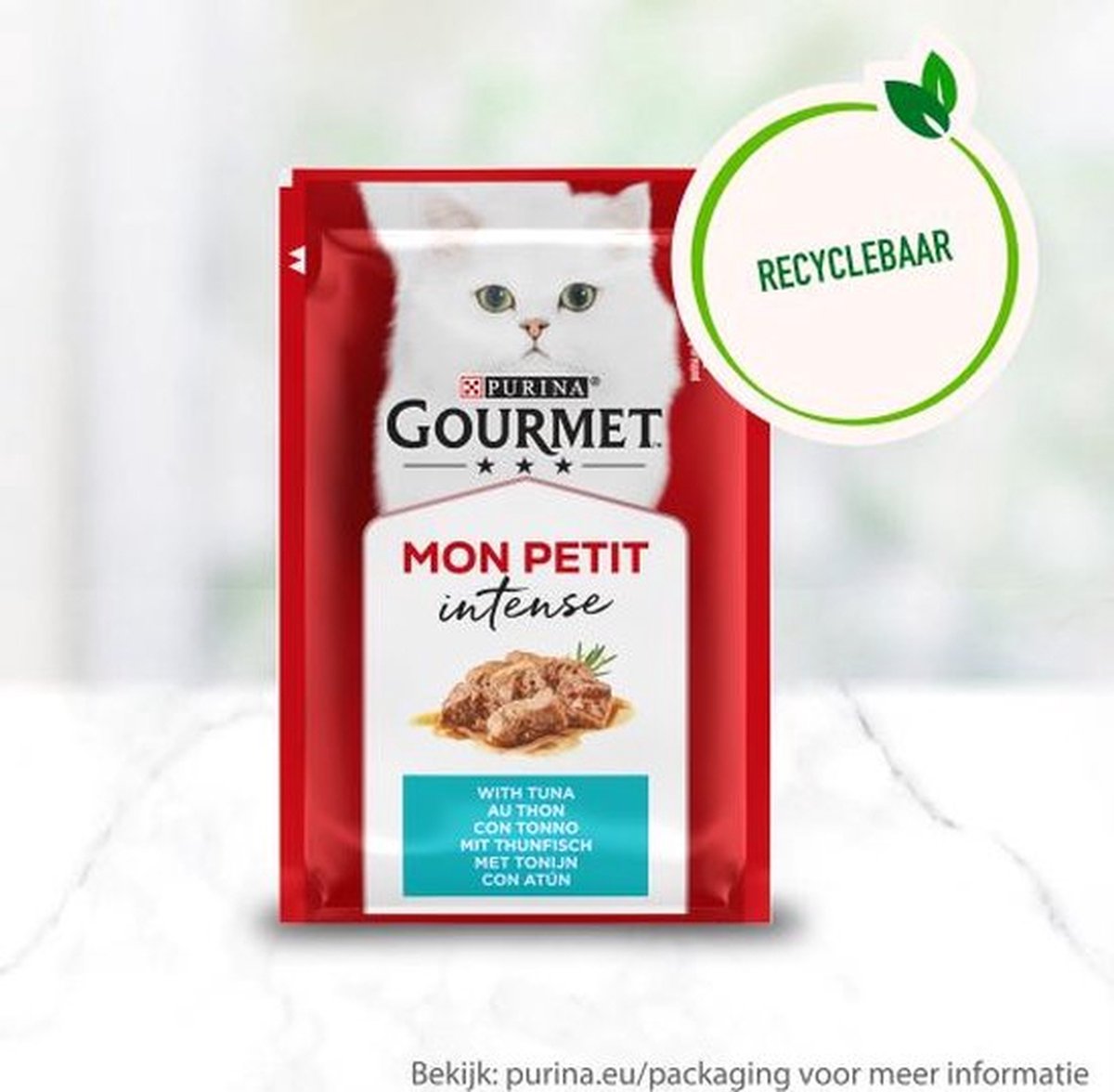  Gourmet Mon Petit Intense - Kattenvoer Natvoer - Vis - 24 X 50 Gr