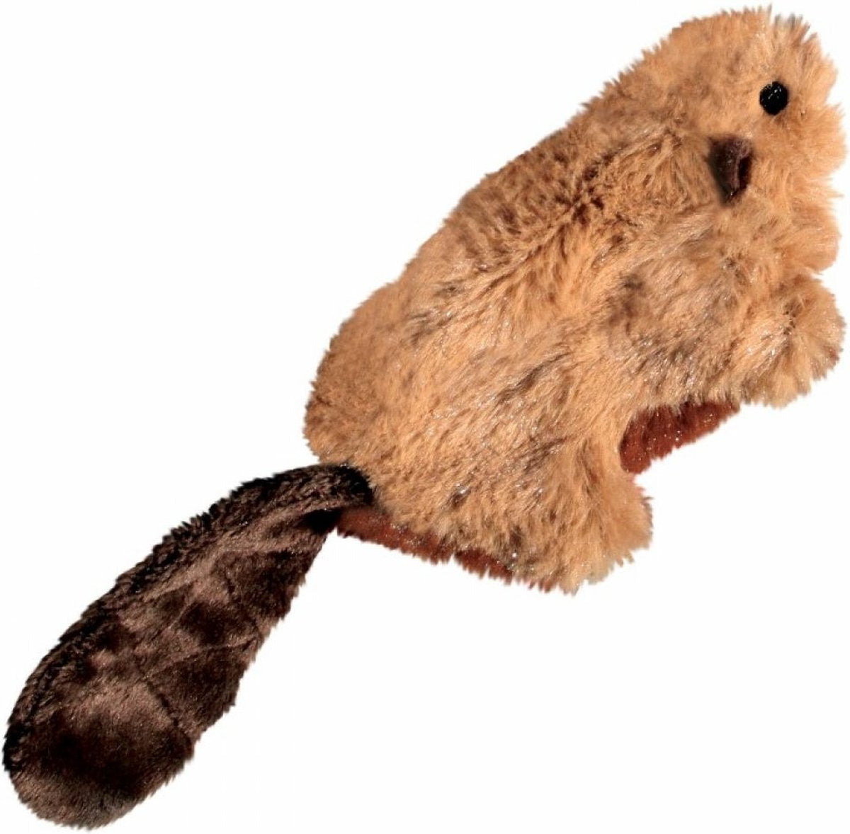  Kong Kat Catnip Bever - Speelmuis - Bruin - 3,8 X 4,5 X 4,2