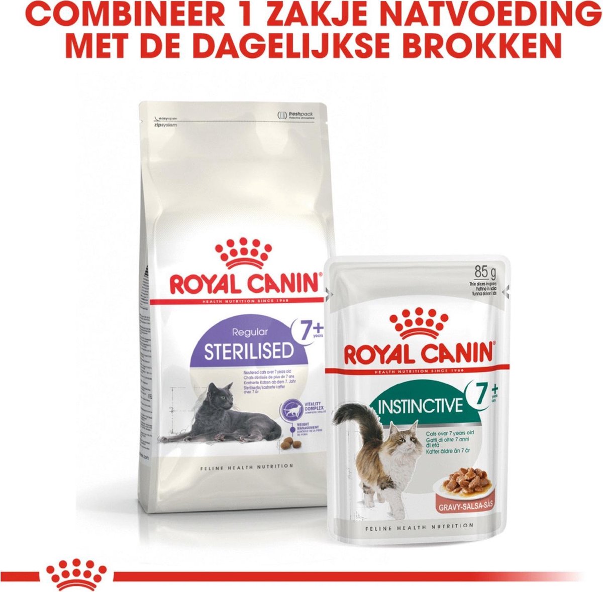  Royal Canin Sterilised 7+ - Kattenvoer - 10 Kg