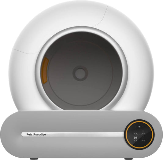  Pets Paradise - Zelfreinigende Kattenbak - Automatische - Elektrische - Scoopfree - Robot Kattenbak - 35dB