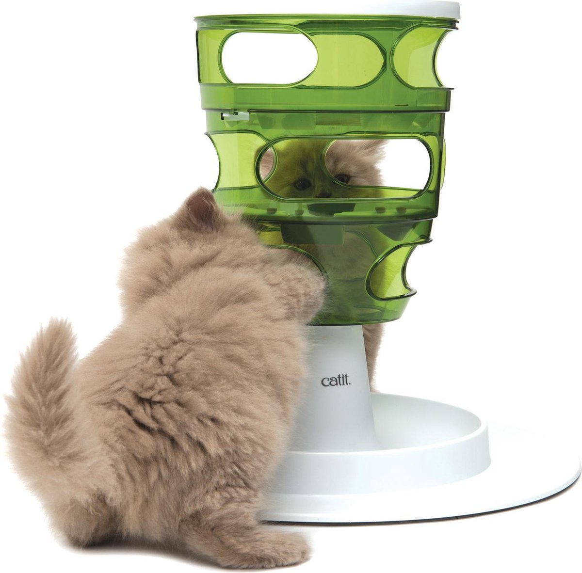  Cat-It Senses 2.0 Food Tree - Wit/Groen - Voerbak - Ø 35 Cm