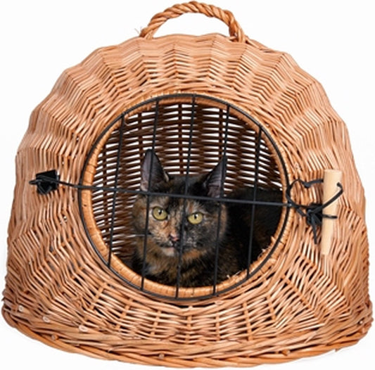  Trixie Rotan Kattenmand Met Deur - ø 50CM
