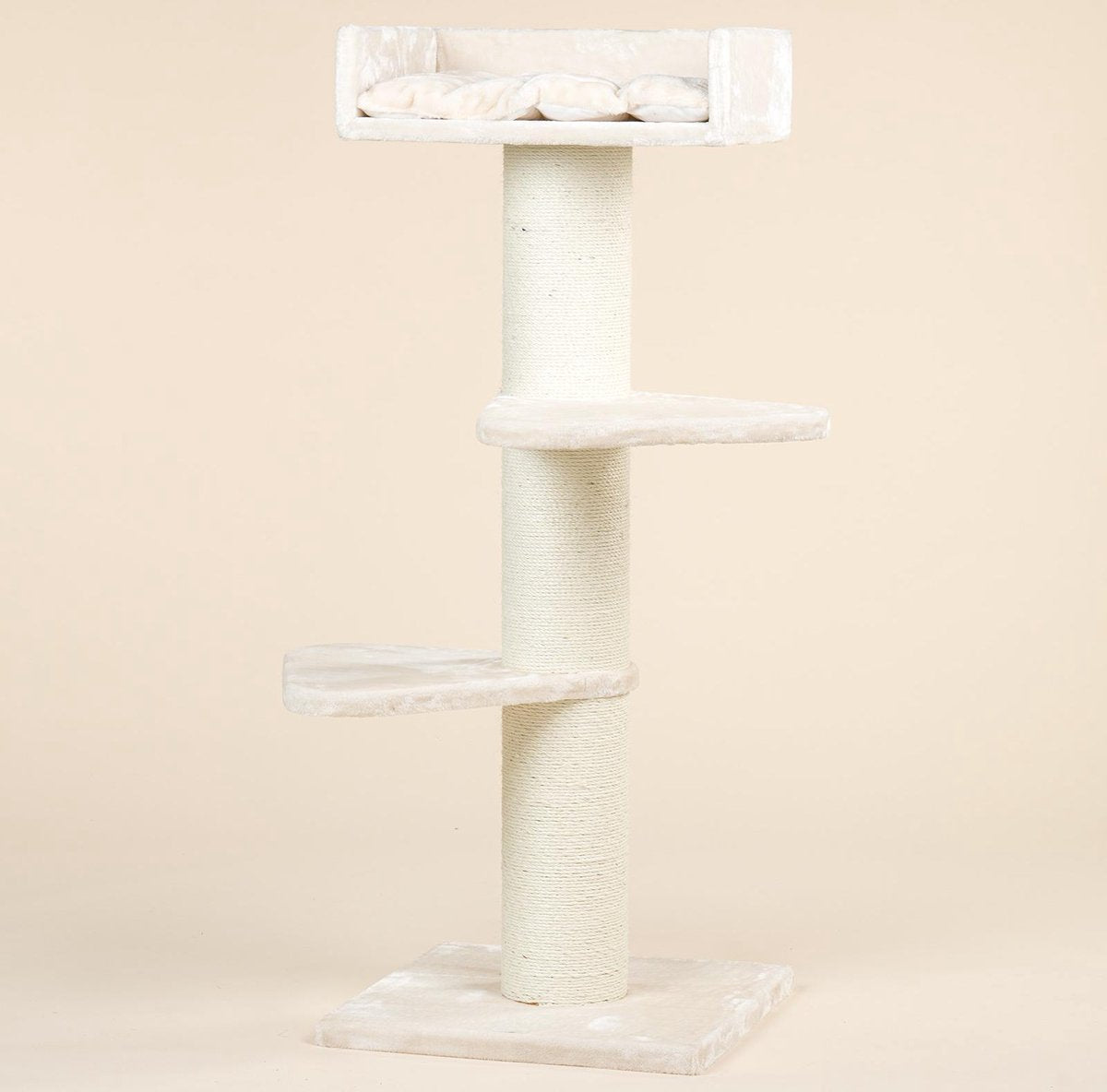  RHR Quality Royalty Krabpaal - Crème/wit - 60 X 60 X 155 Cm