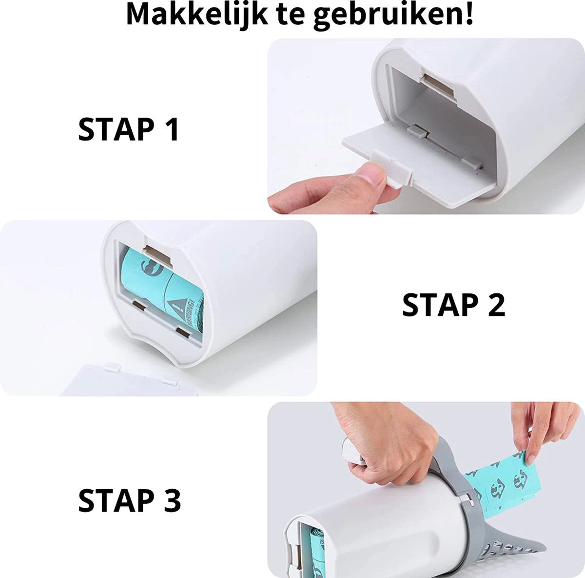  The Pets Supplier - Kattenbak Schep - Kattenbakschep Met Opvangbak - Kattenbak Grind - Kattenzakjes