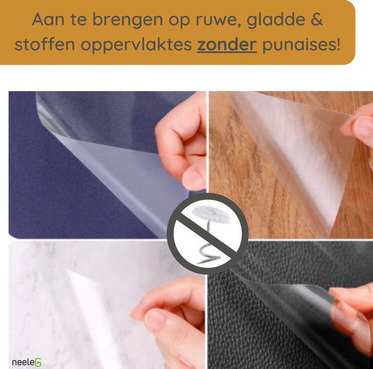Merkloos Katten Anti Krab XXL Vellen - 10 Stuks - Met NeeleG Springveren - Meubelbescherming - Diervriendelijk - Geen Krabschade Aan Meubels - Bankbescherming - Enkelzijdig Klevend En Transparant - Zonder Punaises - Krabpaal - Anti Scratch - 30x45 CM