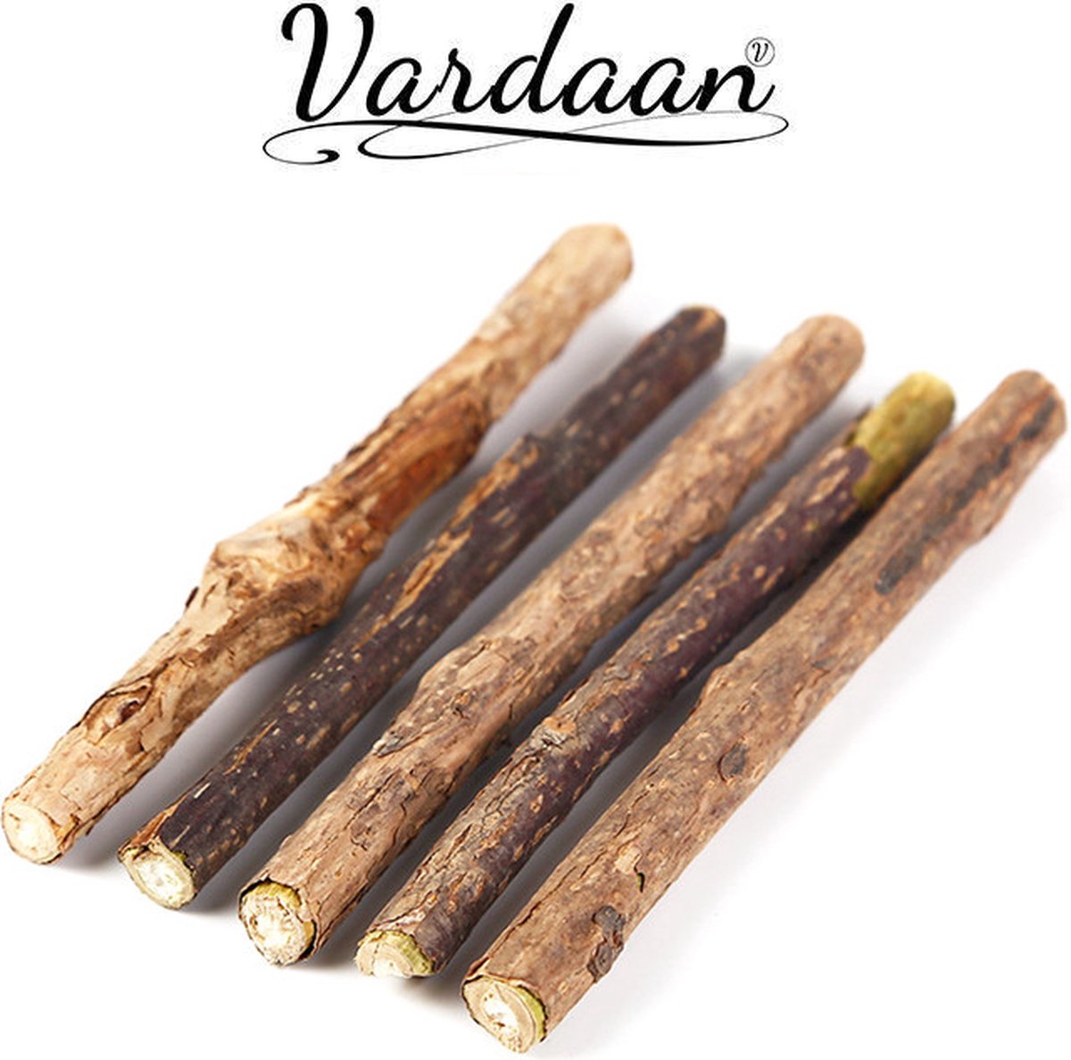 Matatabi Kauwstaafjes Voor Katten - 5x Matabi Stokjes - Kattenspeelgoed - 100% Natuurlijke Sticks - Plantaardig - Silver Vine Kauwstaven Voor Kittens - Kattenkruid Effect - Gebitsverzorging - 5 Stuks Vardaan Kauwstaven Voor Katten - XS - 11 Cm