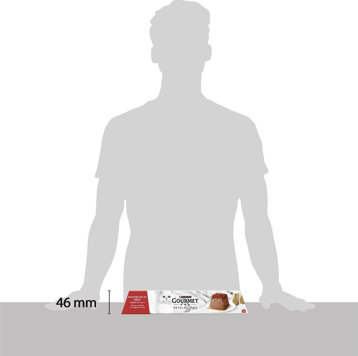  Gourmet Revelations Mousse - Kattenvoer Natvoer - Rund - 24 X 57 G