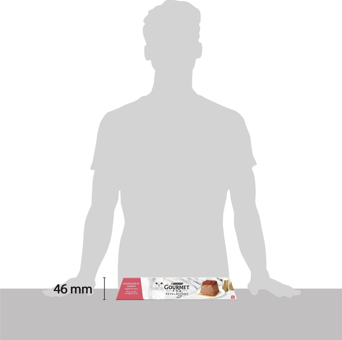  Gourmet Revelations Mousse - Kattenvoer Natvoer - Zalm - 24 X 57 G