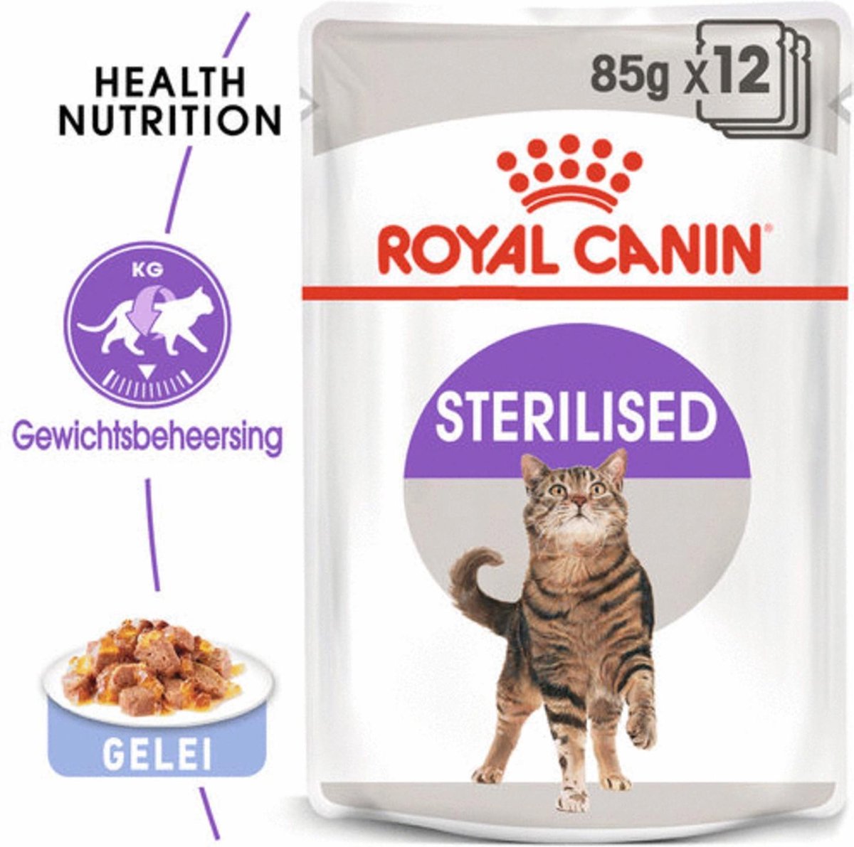  Royal Canin Sterilised In Jelly - Kattenvoer - 1020 G
