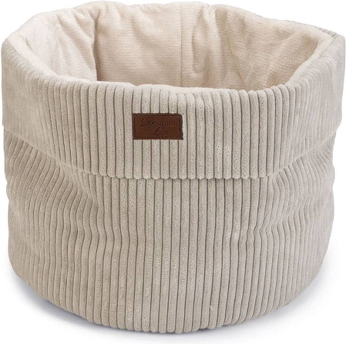 Designed By Lotte Kattenmand Ribbed Lichtgrijs 50 X 50 X 35 Cm