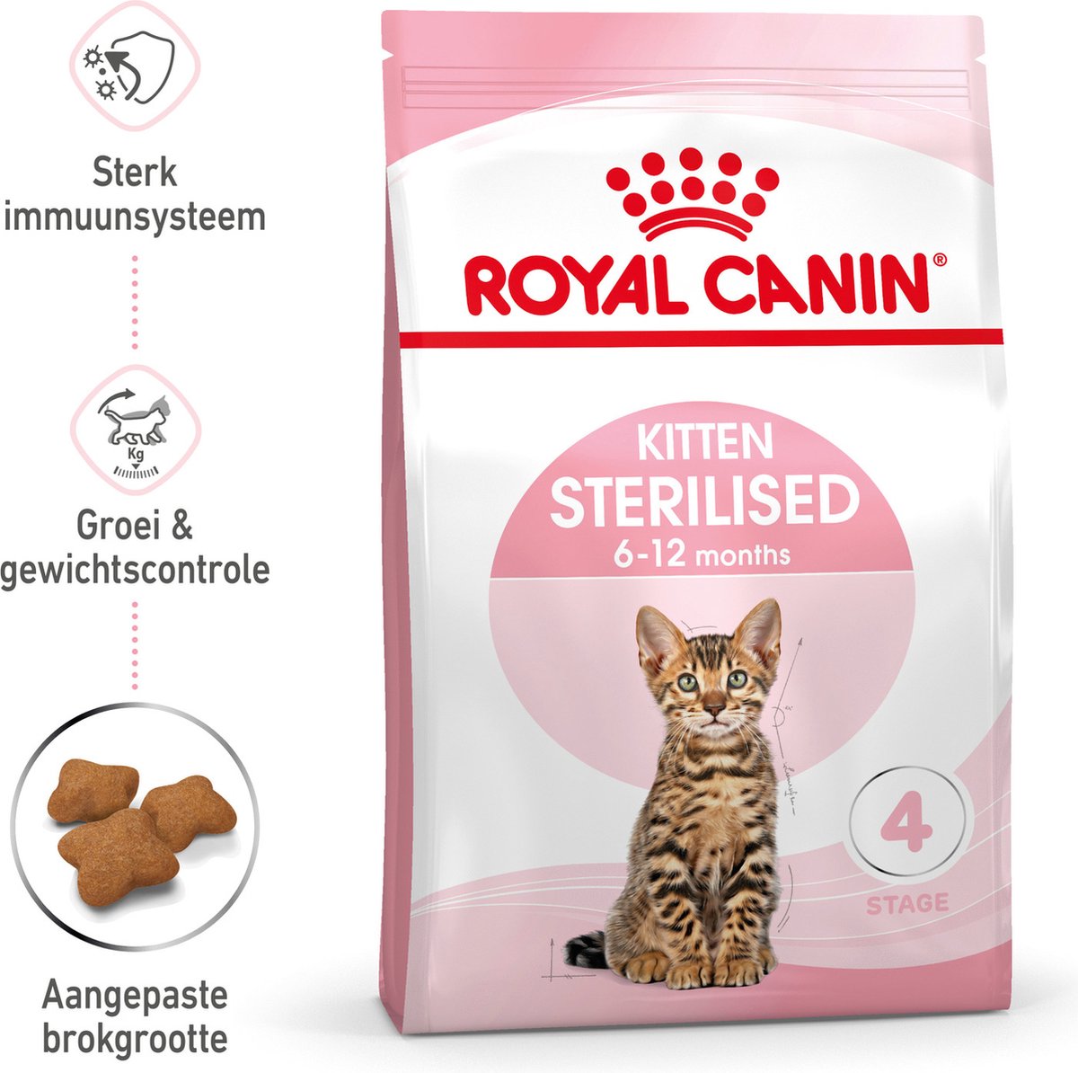  Royal Canin Kitten Sterilised - Kattenvoer - 2 Kg
