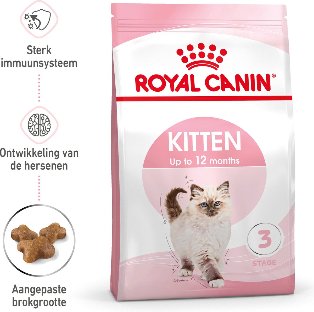  Royal Canin Kitten - Kittenvoer - 4 Kg