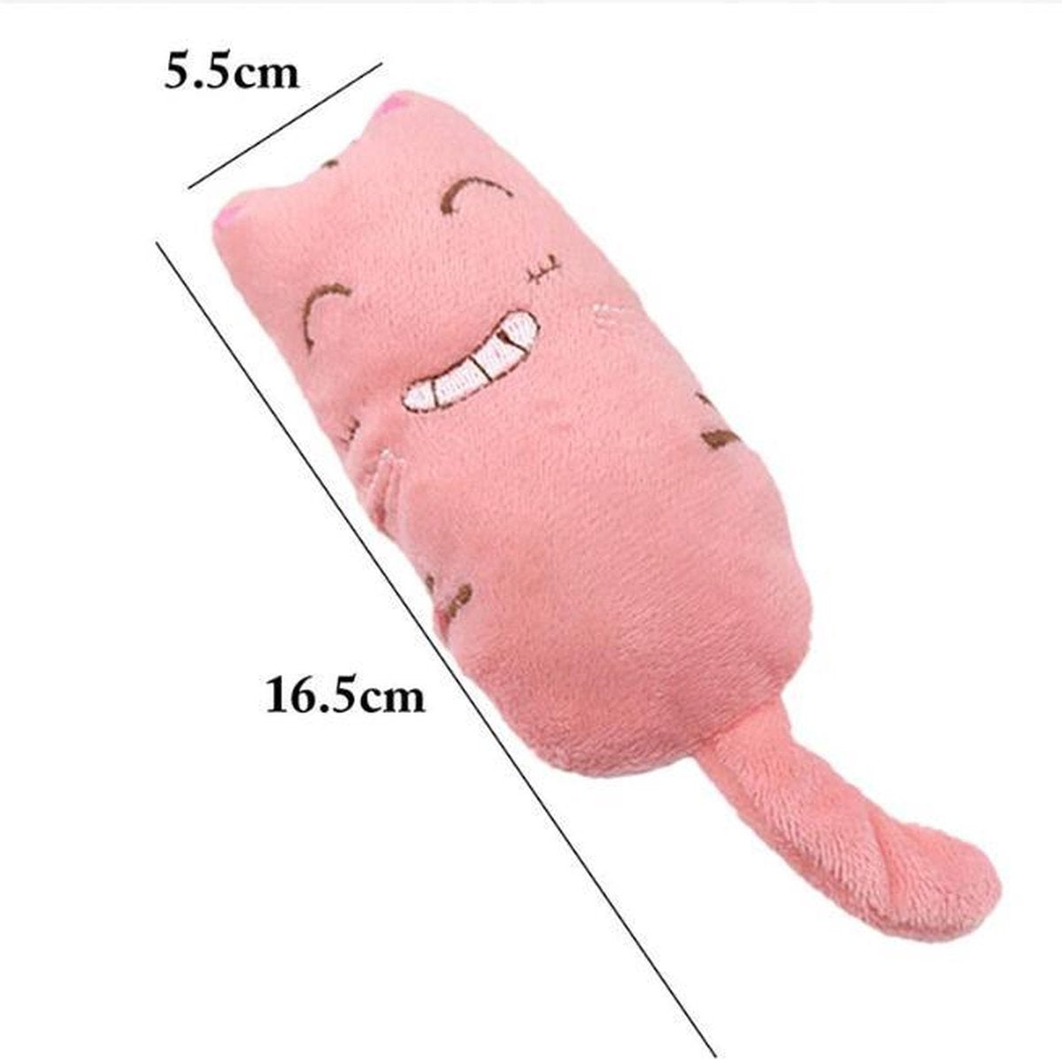  Cabantis Funny Catnip Knuffeldier|Katten-speelgoed|Kattenkruid|Knuffeldier|Cabantis|Groen