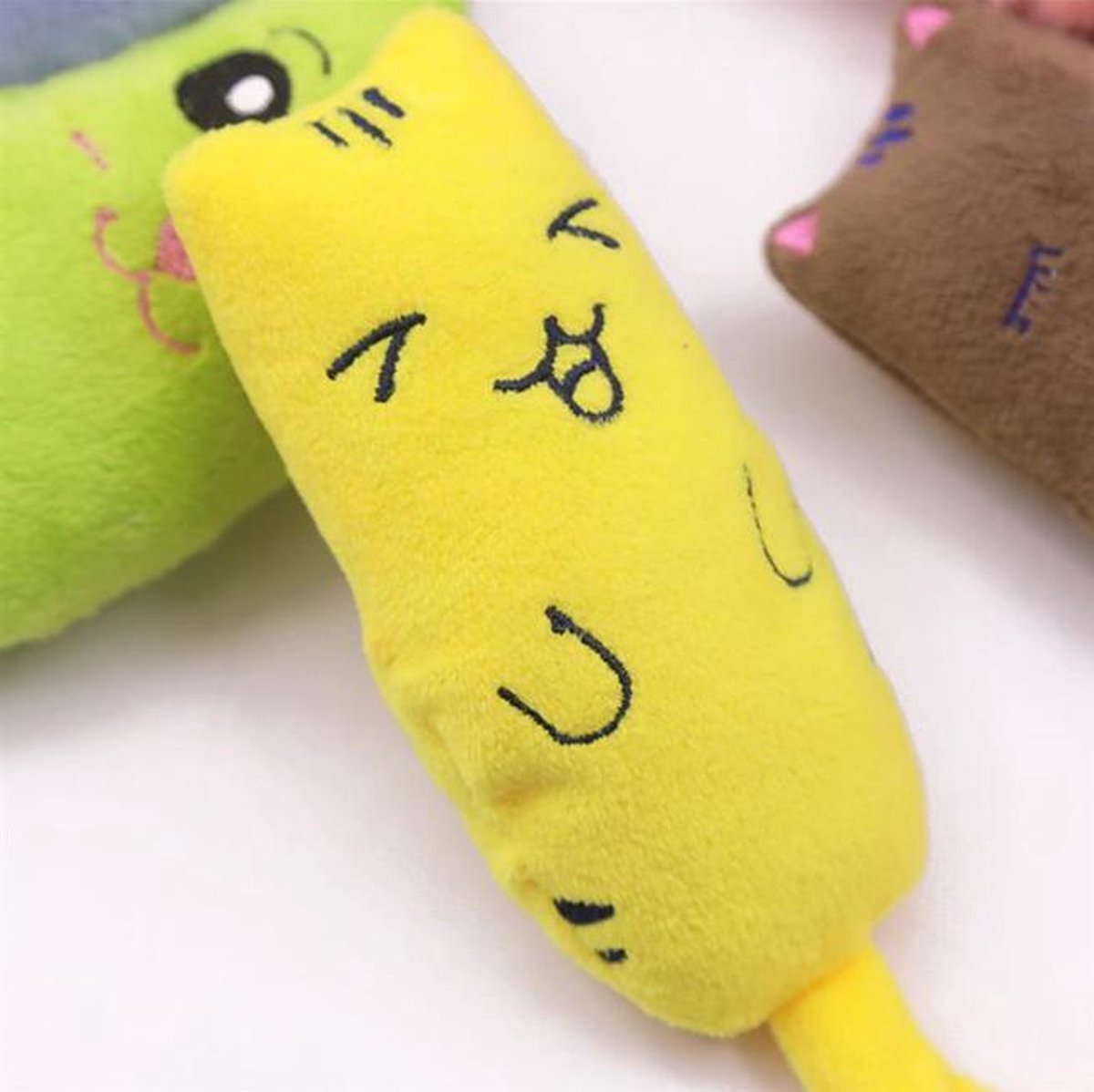  Cabantis Funny Catnip Knuffeldier|Katten-speelgoed|Kattenkruid|Knuffeldier|Cabantis|Groen