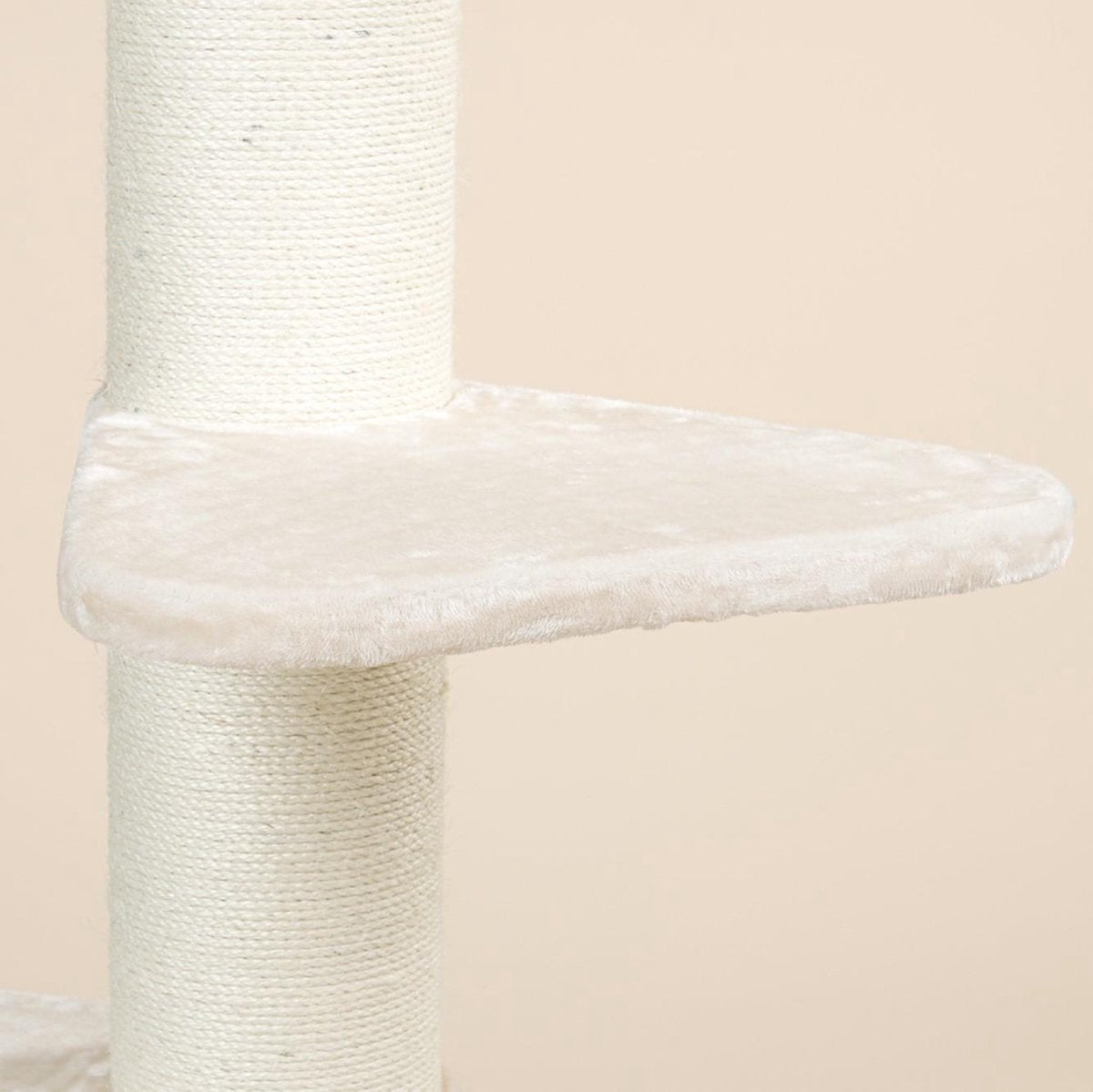  RHR Quality Royalty Krabpaal - Crème/wit - 60 X 60 X 155 Cm
