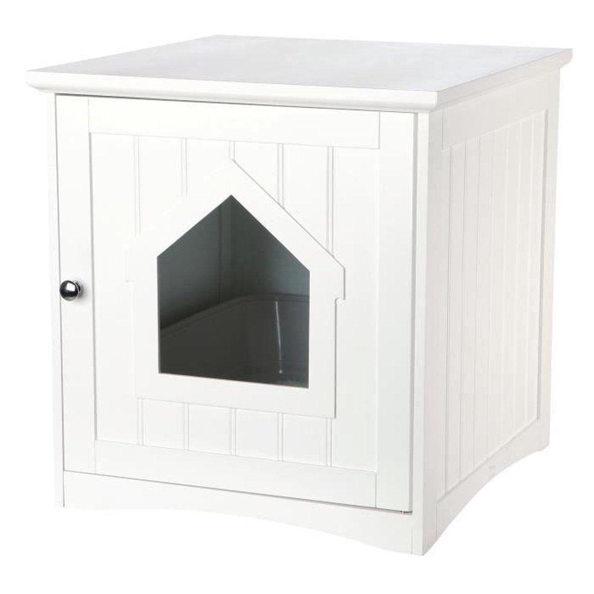  Trixie Kattenmand Huis Wit - 51X49X51 CM
