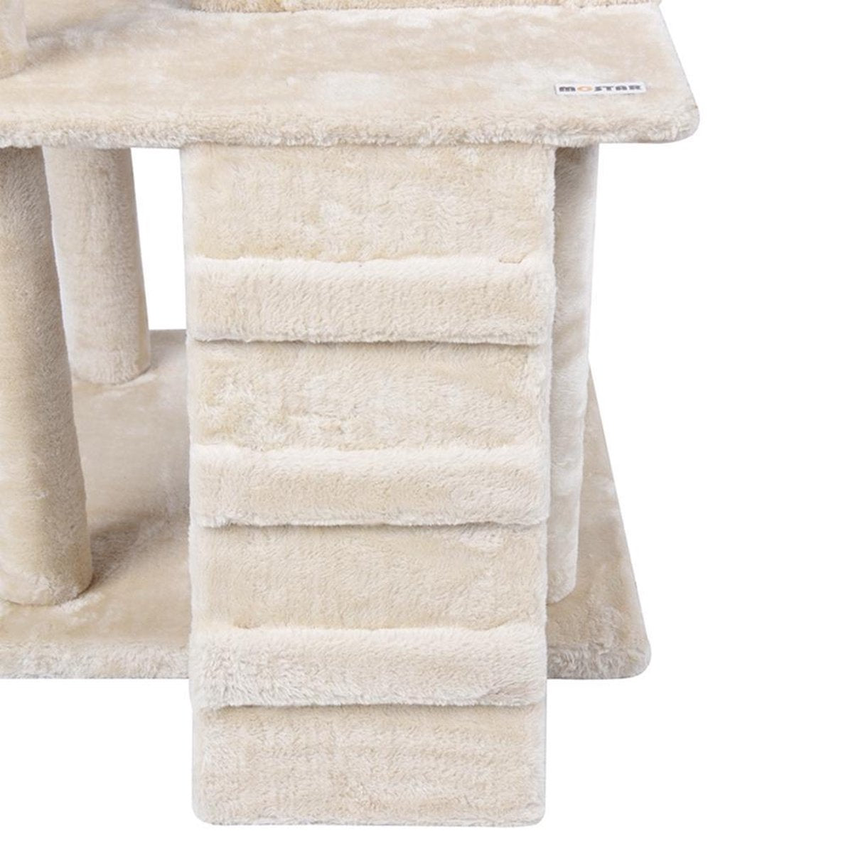 Merkloos MC Star Krabpaal Voor Grote Katten Cat Tree - 55 X 50 X 121 Cm - Beige