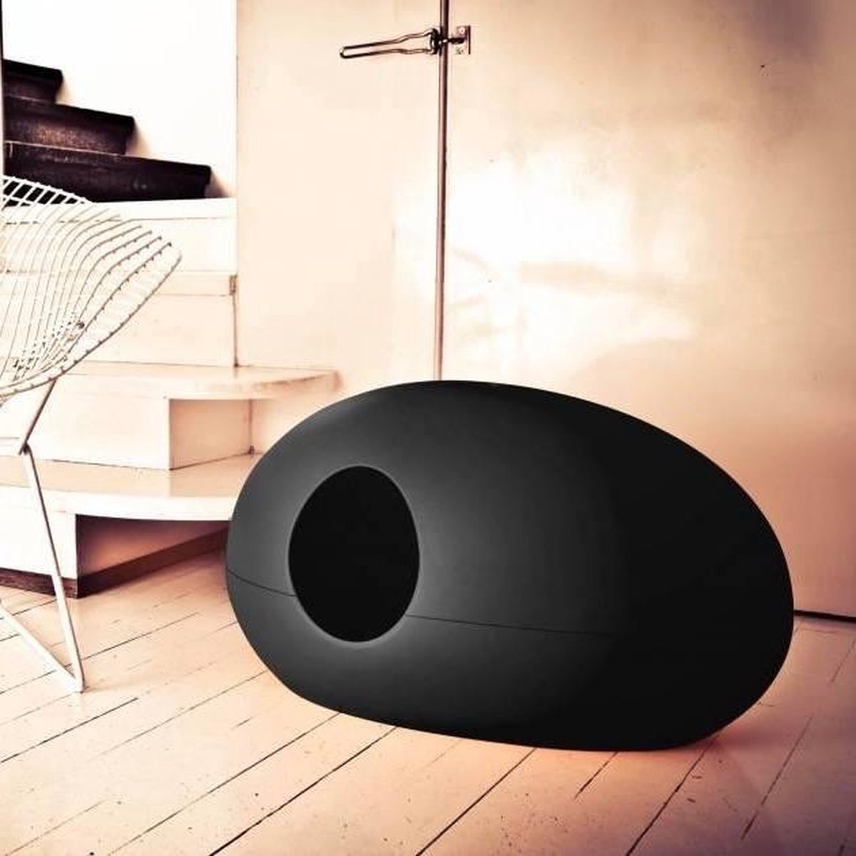  SinDesign Poopoopeedo Kattenbak - Zwart