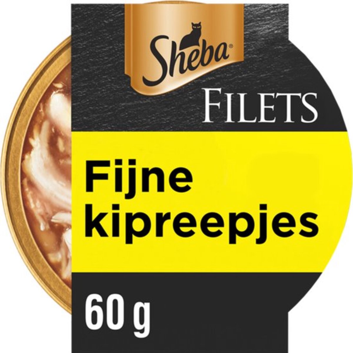  Sheba Filets - Katten Natvoer In Saus - Kipfilet Stukjes - 16 X 60 Gr
