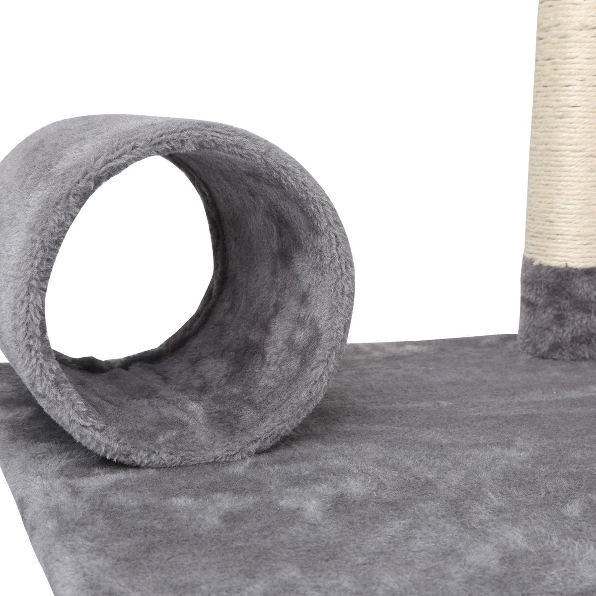  Nobleza Katten Krabpaal 40KQY - 59 X 59 X 156 Cm - Grijs