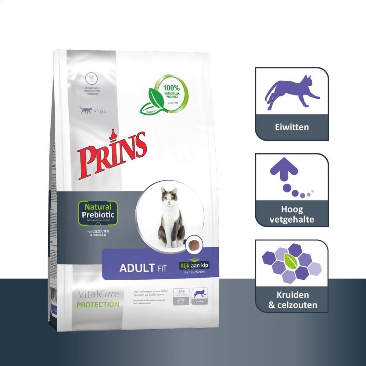  Prins VitalCare Protection Adult Fit Kattenvoer 5 Kg