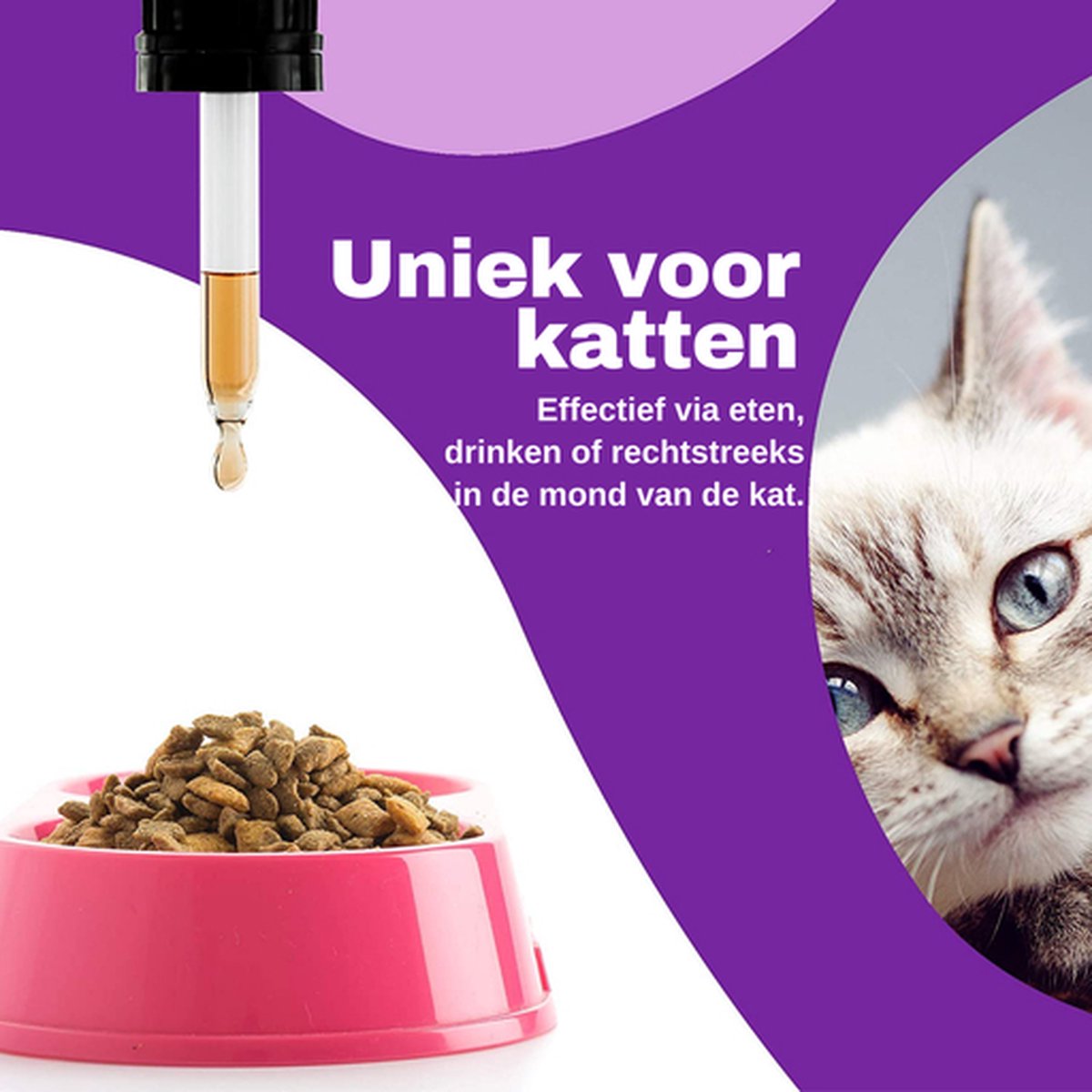  Aerend - Kalmerende Druppels Voor Katten - Anti-stress - Zanipro® 30ml - 100% Natuurlijk Uit Het Verenigd Koninkrijk - Met Ashwagandha &amp; Valeriaan - No Stress Druppels Om Gedragsproblemen Te Verlichten - Voor Thuis En Onderweg