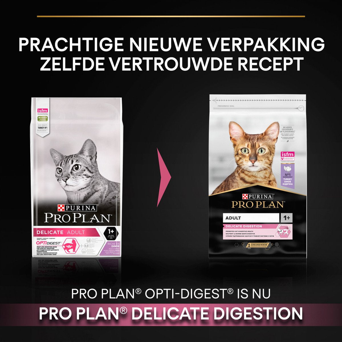  Pro Plan Adult Delicate Digestion - Kattenvoer - Kalkoen - 10 Kg