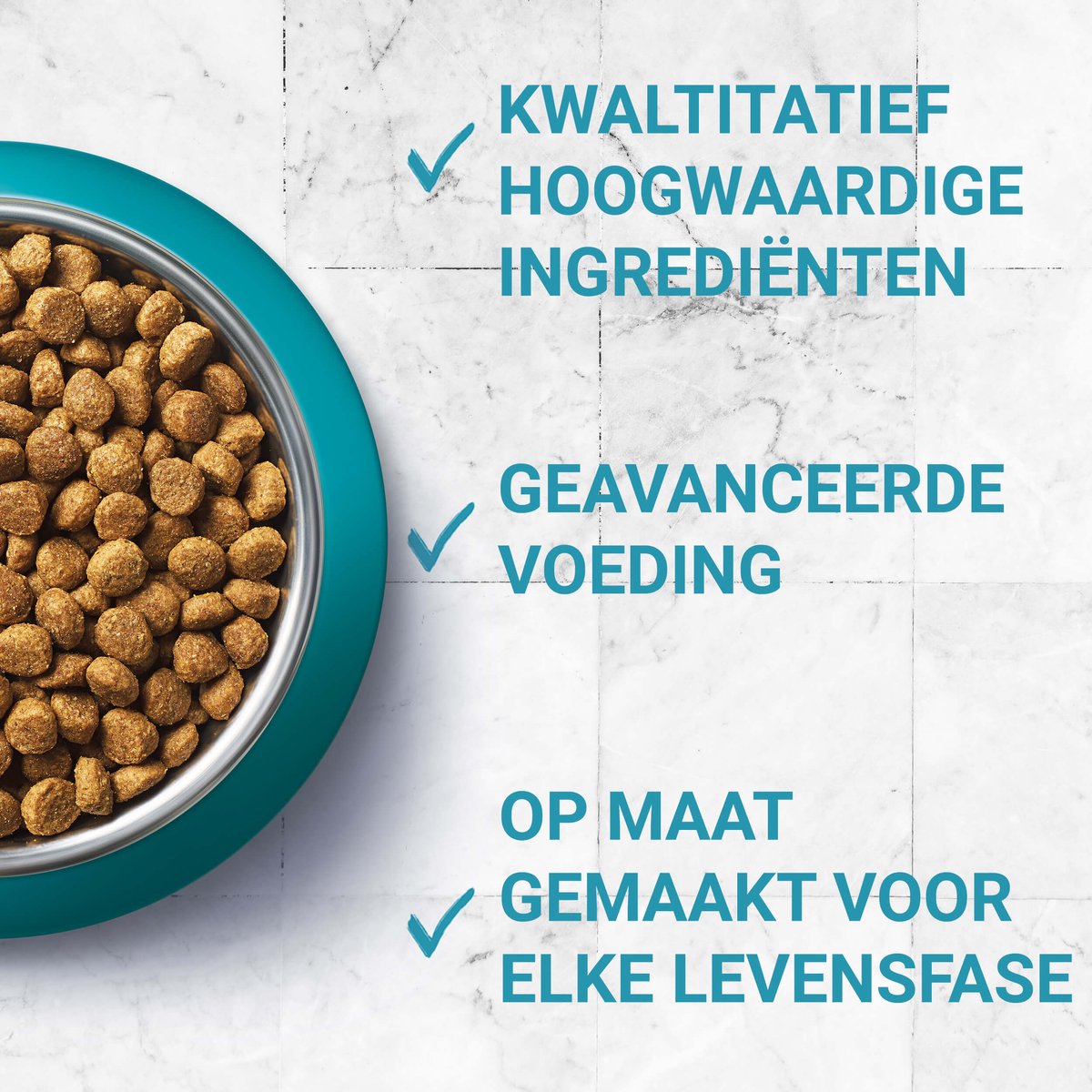 Purina One PURINA® ONE Adult Rijk Aan Kip &amp; Volkoren Granen Brokjes 1,5 Kg