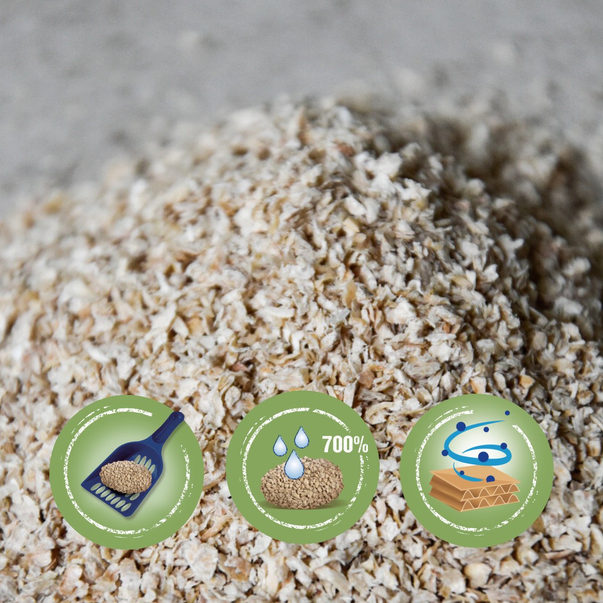  Biokat's Natural Care - 30 L - Kattenbakvulling - Klontvormend - Zonder Geur