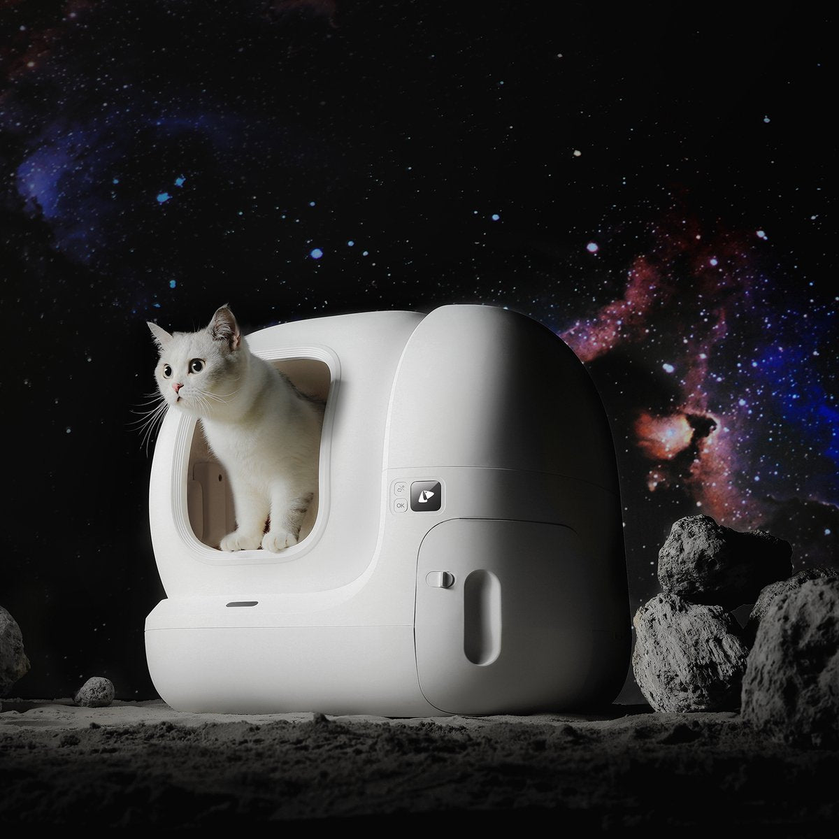  PETKIT® Pura MAX – Automatische Kattenbak – Elektrisch – Kattenbak Zelfreinigend – Bedienen Via De App