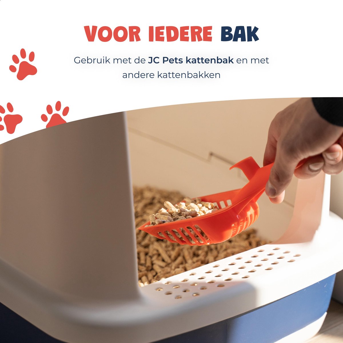  JC Pets Kattenbakvulling - 2 Zakken Houtkorrels X 16 L (32 L - 20 KG)