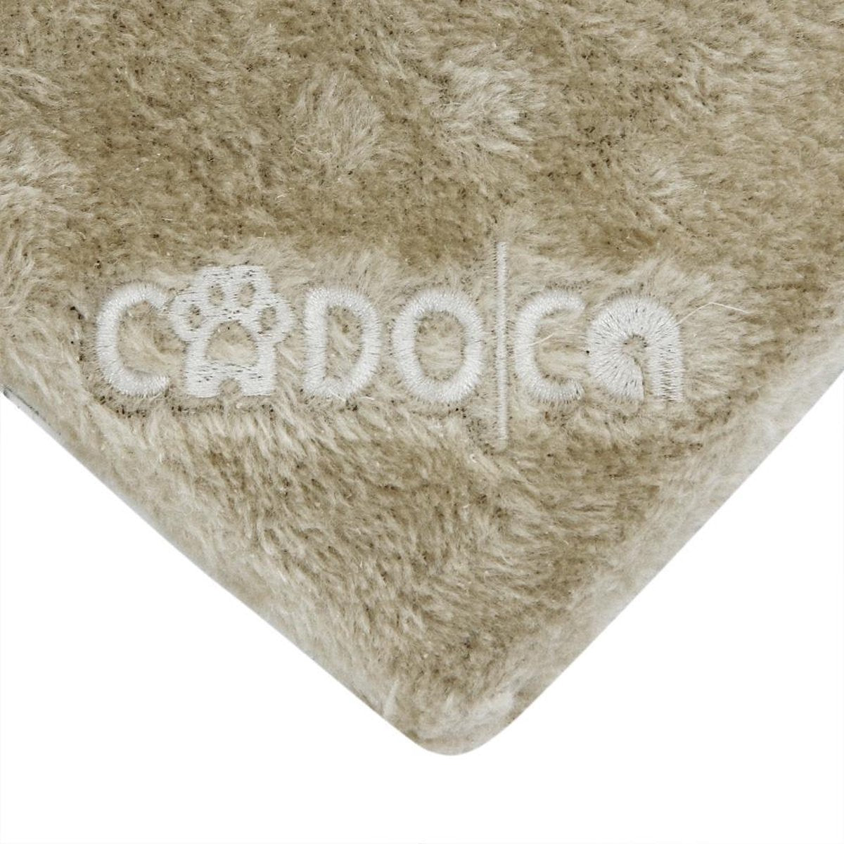 Merkloos Cadoca Kattenboom Beige Met 3 Kijkplekken, 1 Grot, 2 Speelballen En één Touw